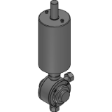 SBV NCTT - Sanitary ball valves Normally closed, prepared for ThinkTop