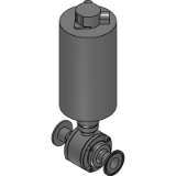 SBV NO - Sanitary ball valves Normally open